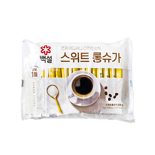 [55030066] CJ stick sugar for coffee 500gr*12 8003