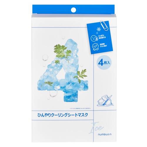 [30030231] 4+ SOS icy soothing 4ш маск Numbuz:n