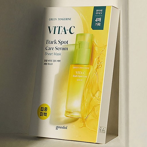 [30030232] Goodal Vita-C Dark spot Care serum sheet mask 5pcs