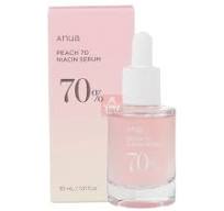 [30150411] Anua 70+ peach niacin serum 30ml